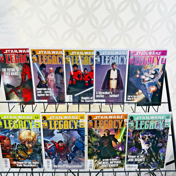 Star Wars Legacy 0 5-12 Lot (Dark Horse 2006) Adam Hughes Cover - Picture 1 of 7